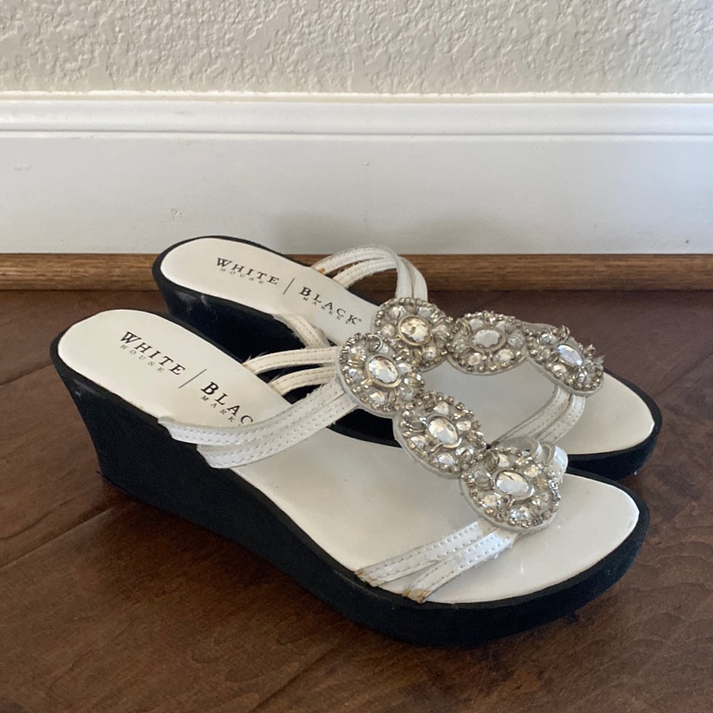 White House Black Market wedges